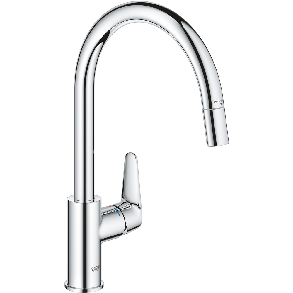Baterie bucatarie GROHE Start Curve 30562000, dus extractibil, alama sanitara, crom