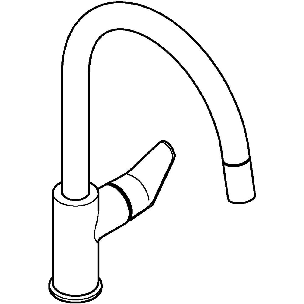 Baterie bucatarie GROHE Start Curve 30562000, dus extractibil, alama sanitara, crom