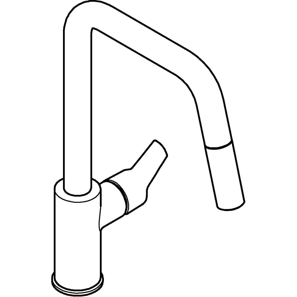 Baterie bucatarie GROHE Start 306312430, alama sanitara, negru