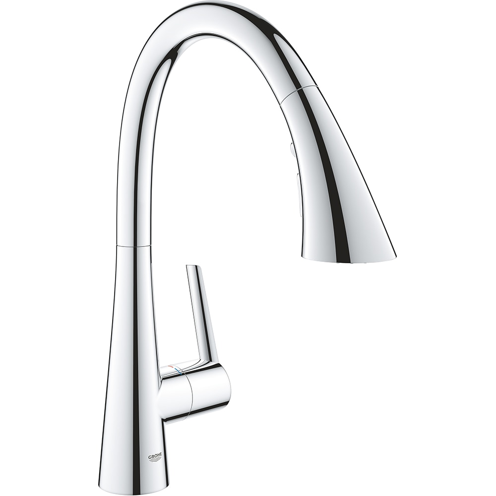 Baterie bucatarie GROHE Zedra 32294002, dus extractibil, alama, crom