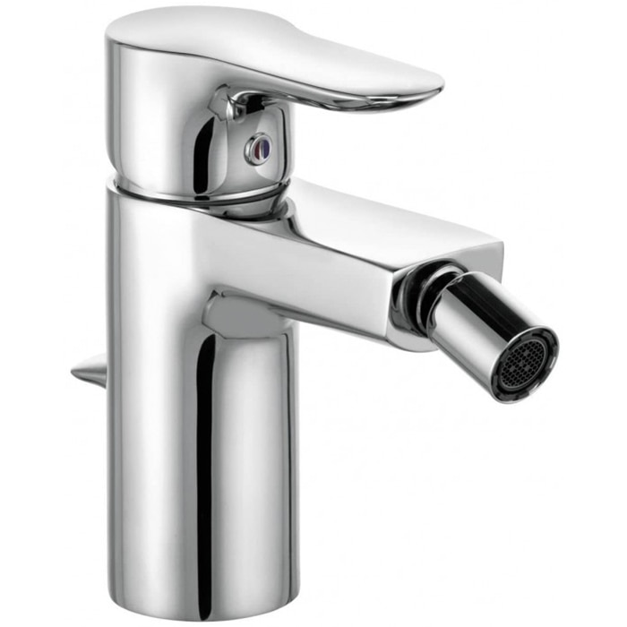 Baterie bideu KLUDI Objekta 324160575, alama sanitara, argintiu