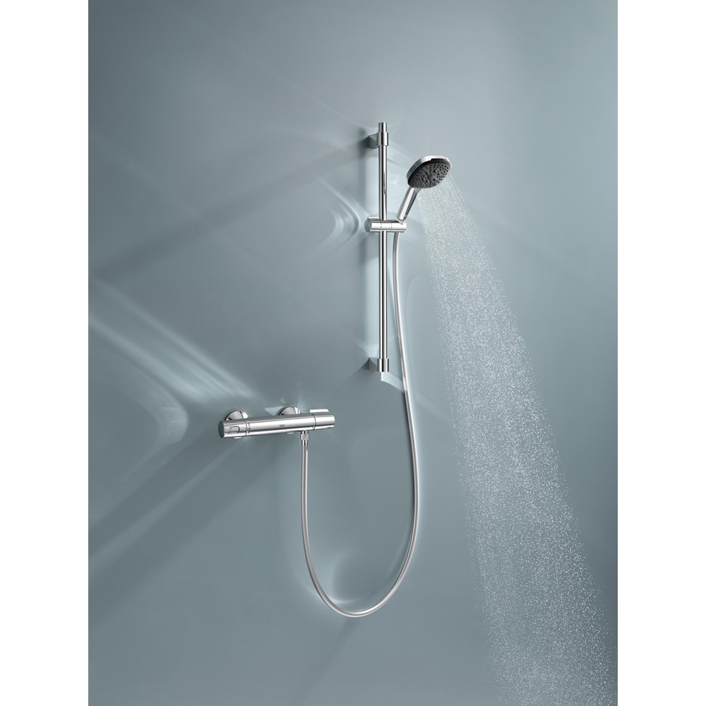 Set dus GROHE Precision Trend 34237003, termostat, 3 functii, crom