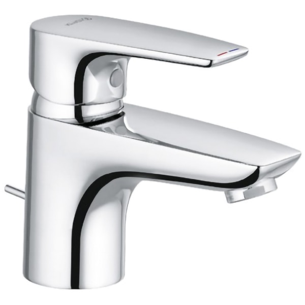 Baterie lavoar KLUDI Pure&Solid 343850575, alama sanitara, argintiu