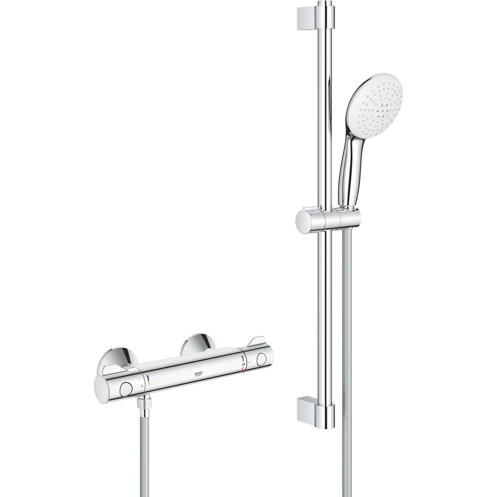 Set dus GROHE Grohtherm 800 34565002, termostat, 2 functii, crom
