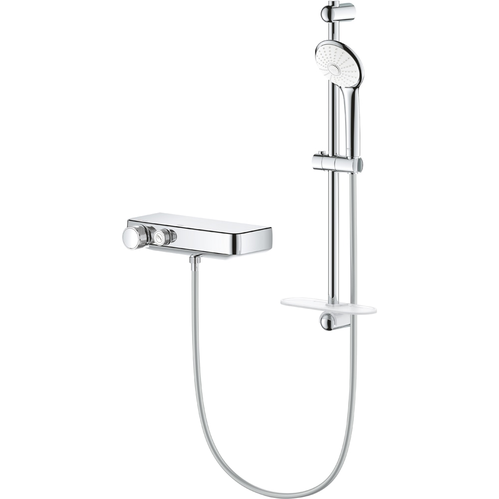 Set dus GROHE Grotherm SmartControl 34720000, termostat, 3 functii, crom