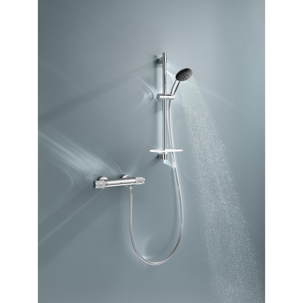 Set dus GROHE Precision Feel 34791001, termostat, 3 functii, crom
