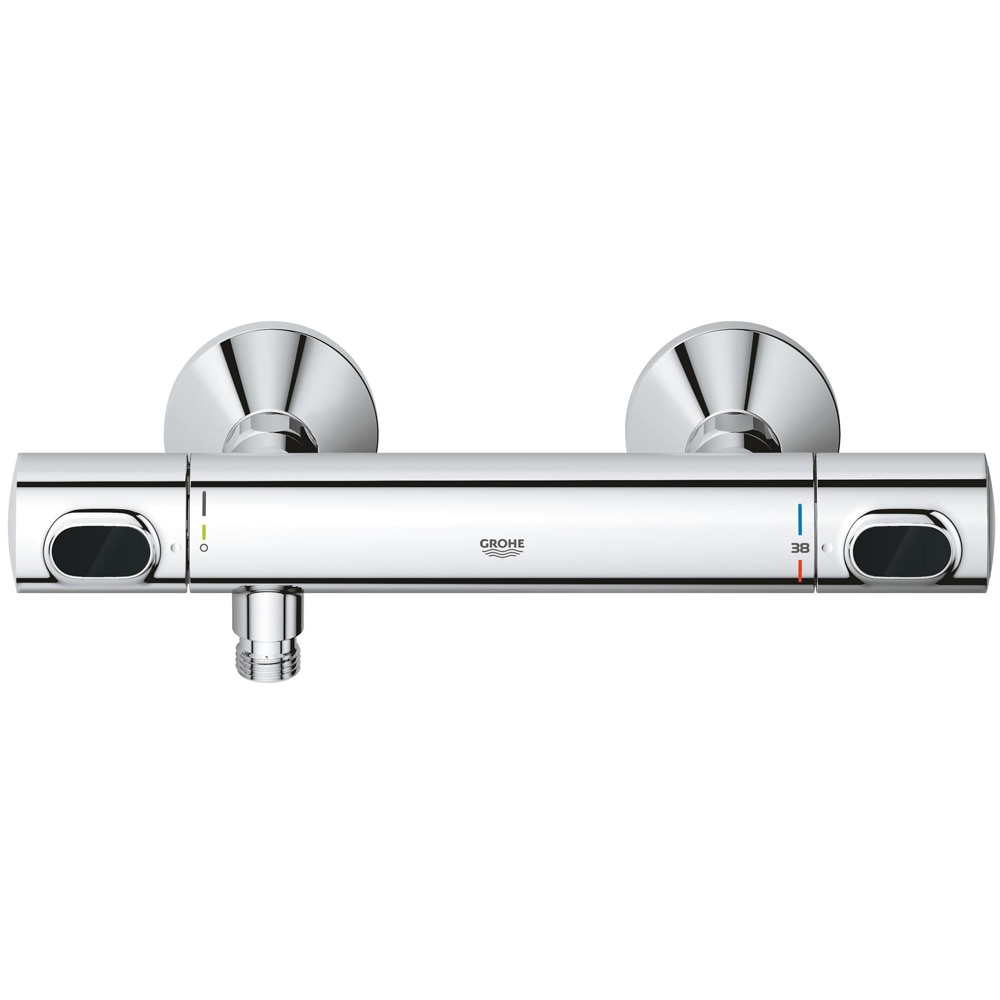 Set dus GROHE Precision Flow 34800001, termostat, 1 functie, crom