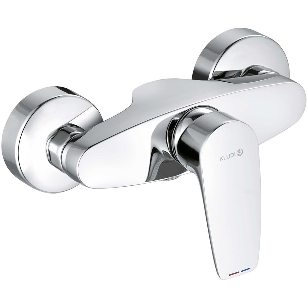 Baterie cada-dus KLUDI Pure&Solid 348410575, alama sanitara, argintiu