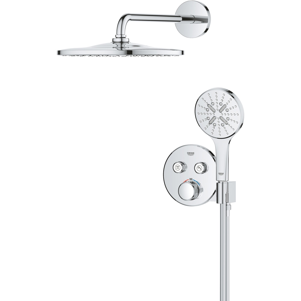 Sistem dus GROHE SmartControl 310 34866000, termostat, 1 functie, crom