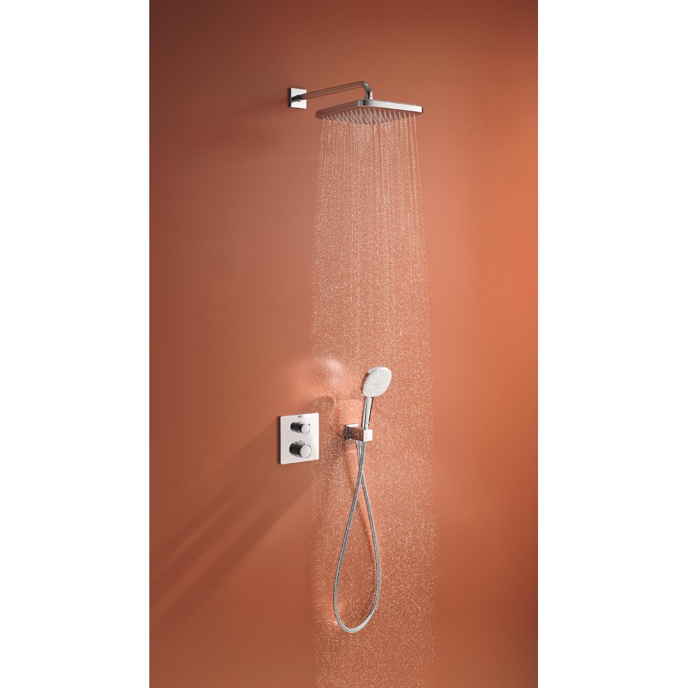 Sistem dus GROHE Grohtherm 250 34871000, termostat, 1 functie, crom