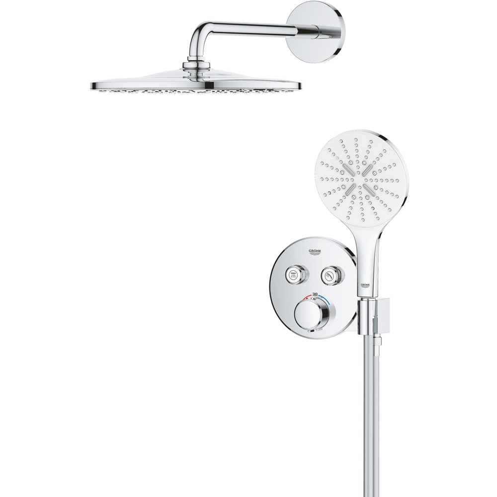 Sistem dus GROHE Precision SmartControl 310 34877000, termostat, 1 functie, crom