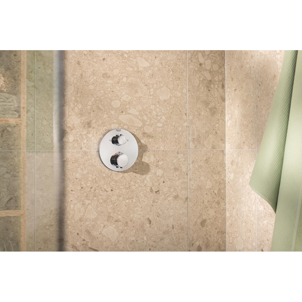 Sistem dus GROHE Grohtherm 250 34883000, termostat, 1 functie, crom