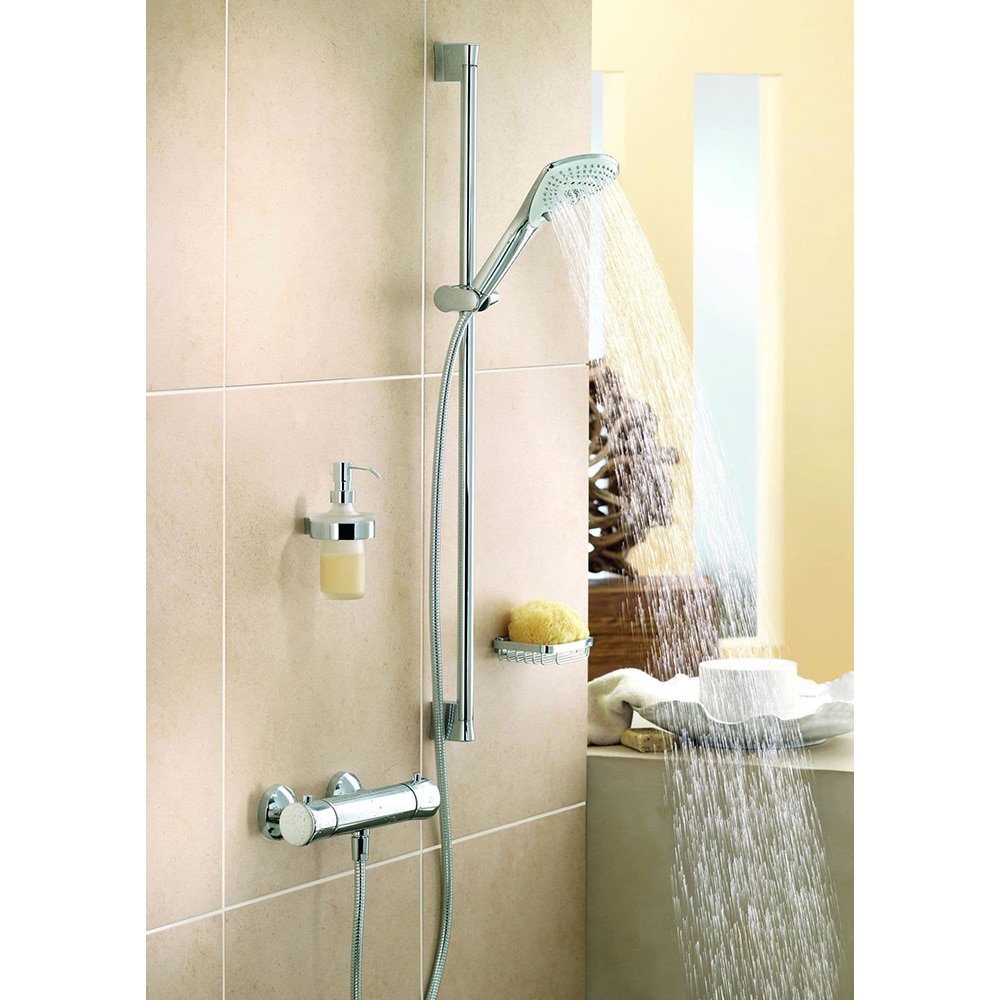 Baterie dus KLUDI Balance 352500575, alama sanitara, argintiu