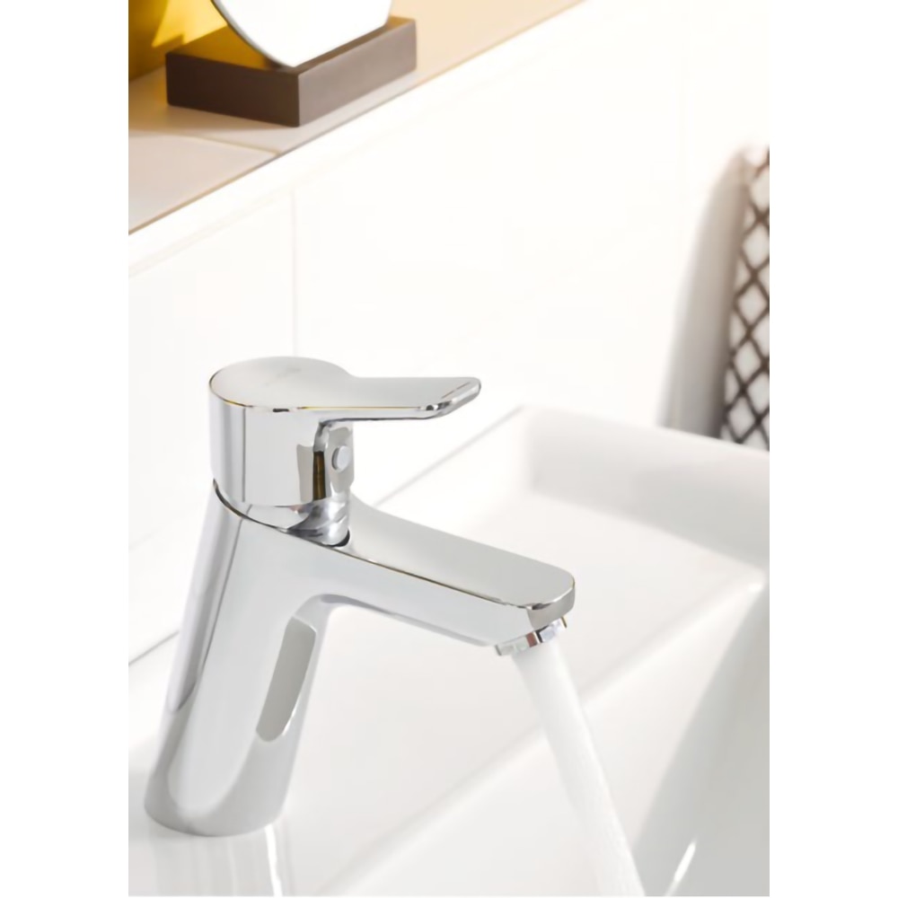 Baterie lavoar KLUDI Pure&Easy 370280565, alama sanitara, argintiu