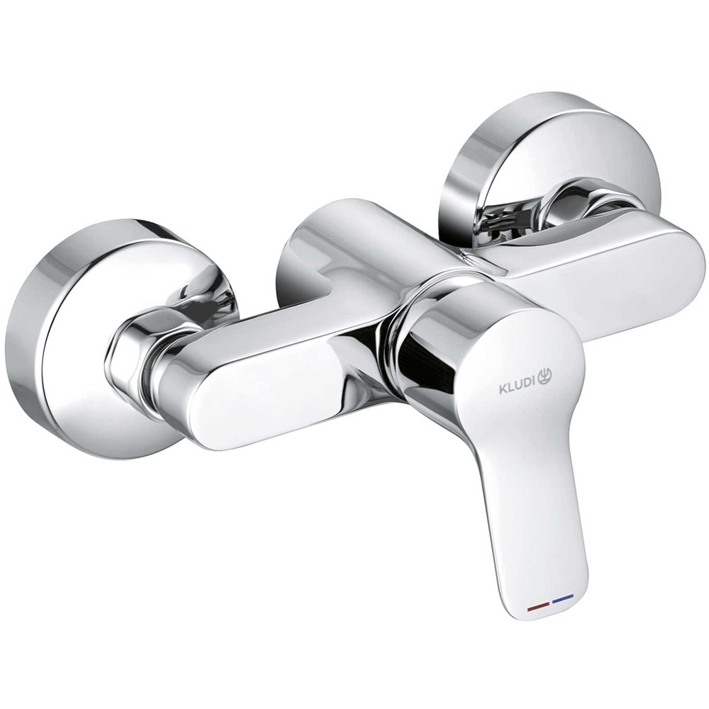 Baterie dus KLUDI Pure&Easy 378410565, alama sanitara, argintiu