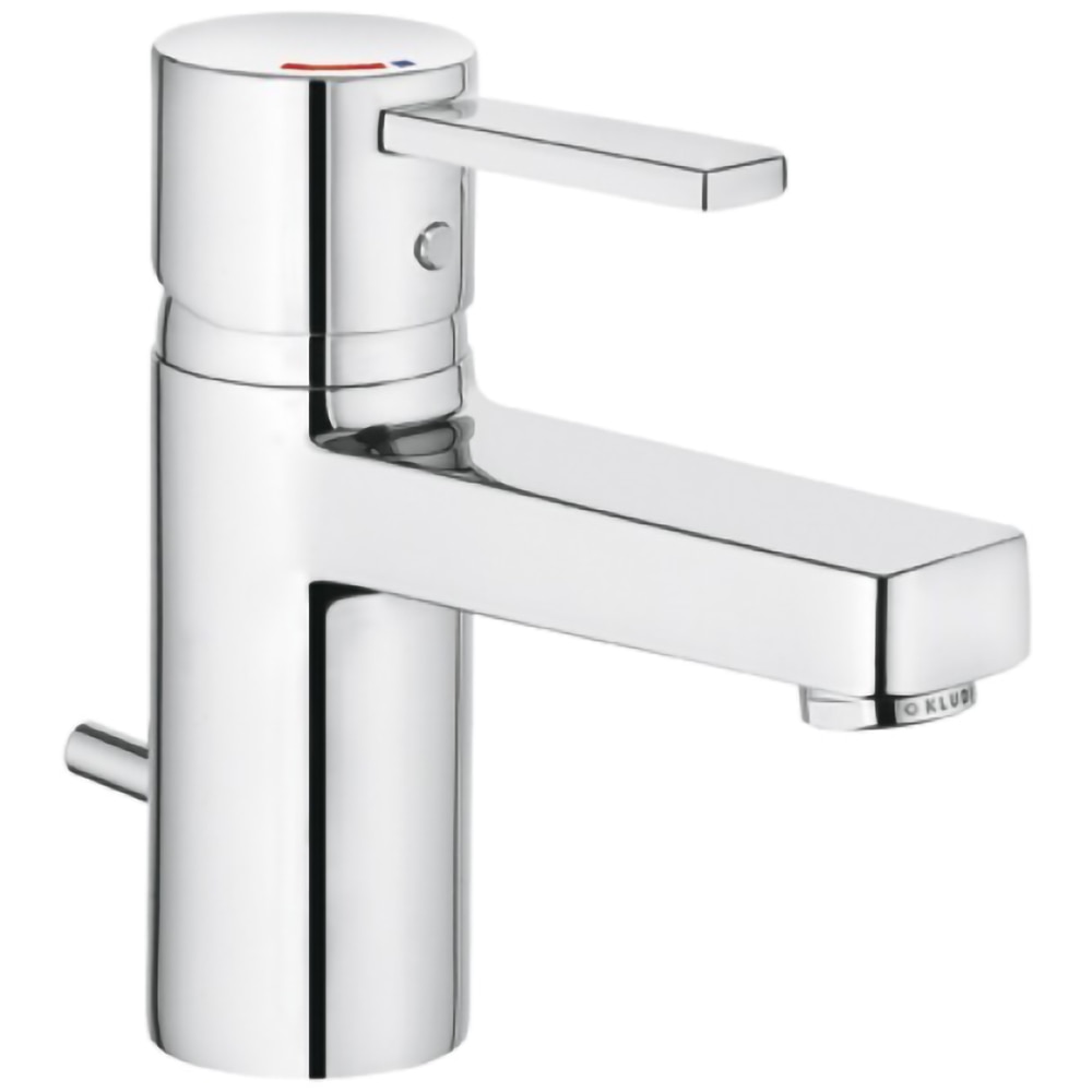 Baterie lavoar KLUDI Zenta 382530575, alama sanitara, argintiu