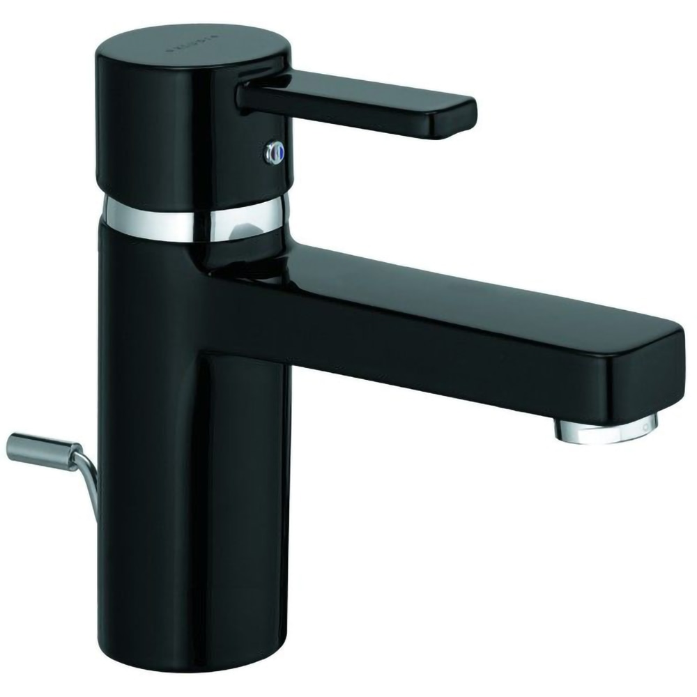 Baterie lavoar KLUDI Zenta 382608675, alama sanitara, negru