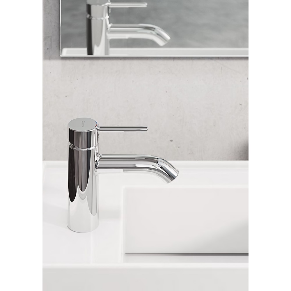 Baterie lavoar KLUDI Bozz 382900576, alama sanitara, argintiu