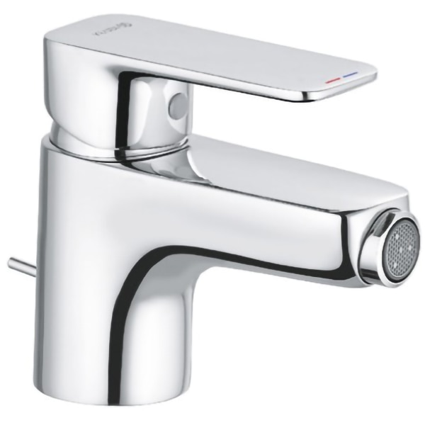 Baterie bideu KLUDI Pure&Style 402160575, alama sanitara, argintiu