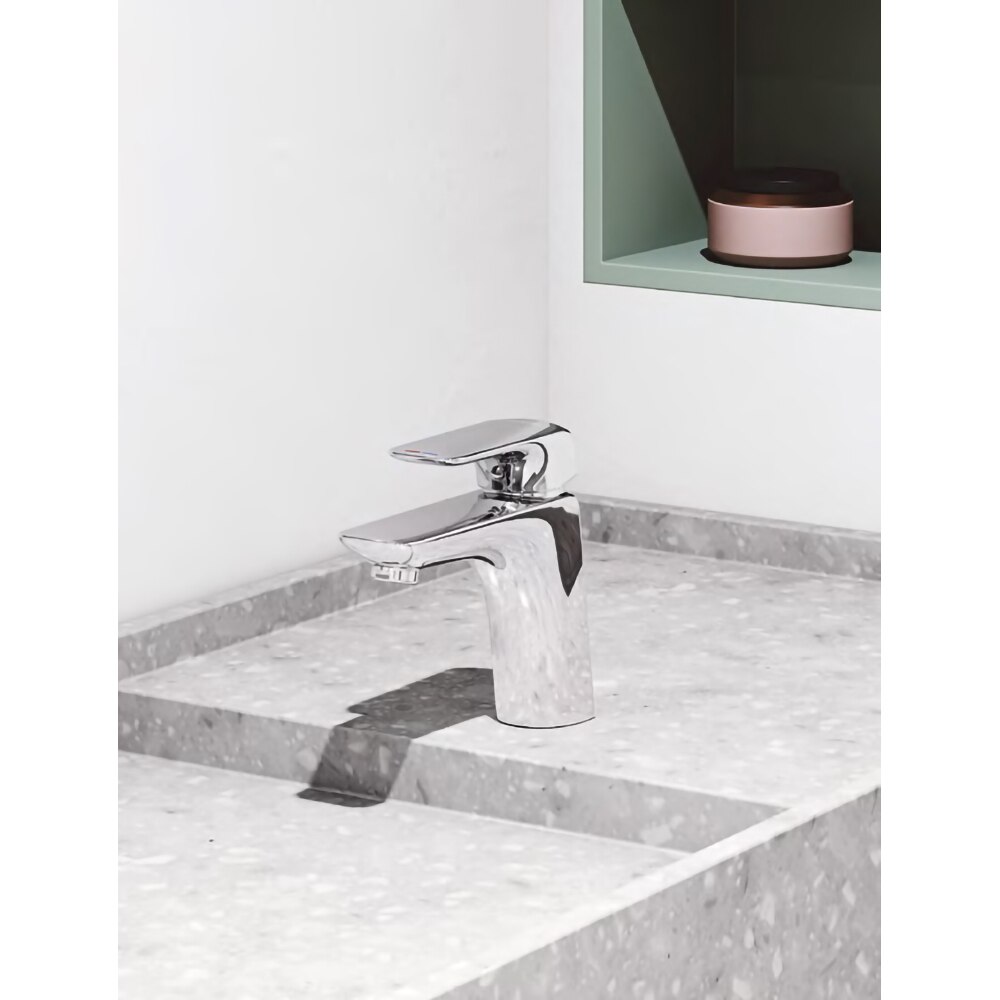 Baterie lavoar KLUDI Ameo 410260575, alama sanitara, argintiu