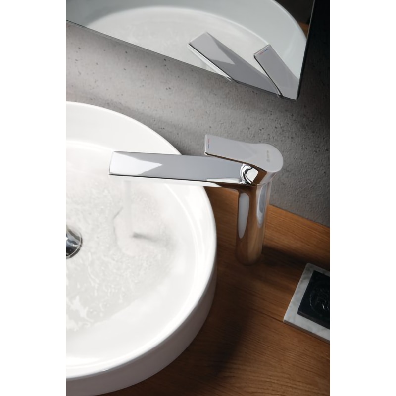 Baterie lavoar KLUDI Zenta SL 482560565, alama sanitara, argintiu