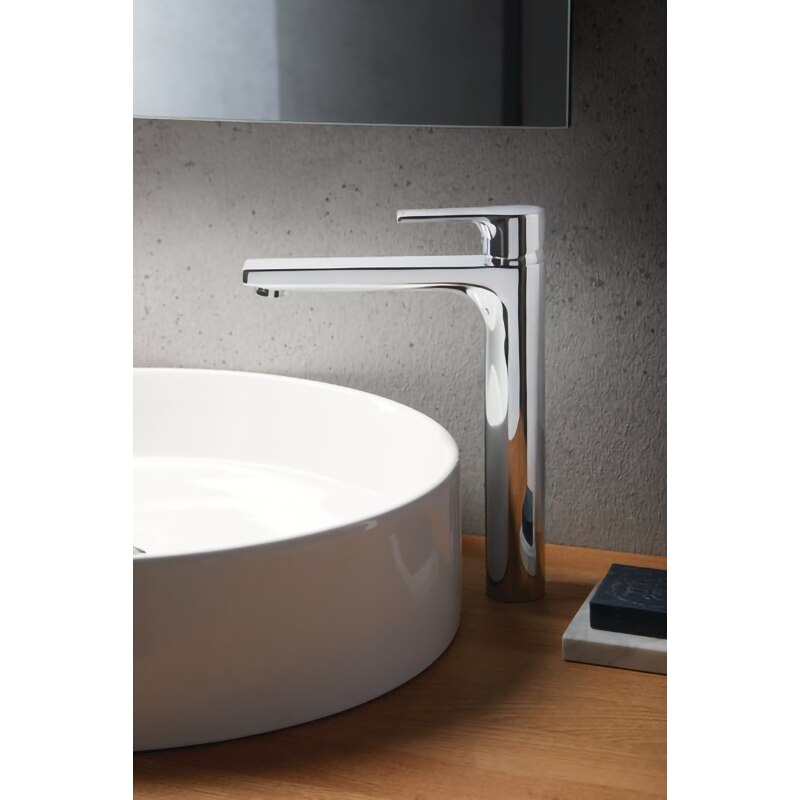 Baterie lavoar KLUDI Zenta SL 482560565, alama sanitara, argintiu