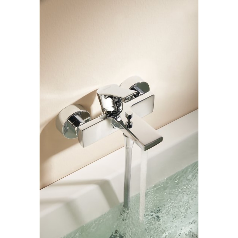 Baterie cada-dus KLUDI Zenta SL 486700565, alama sanitara, argintiu