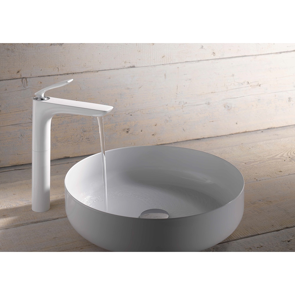 Baterie lavoar KLUDI Balance 522969175, alama sanitara, alb