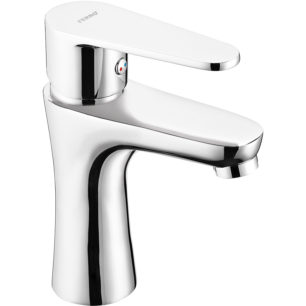 Baterie lavoar FERRO Algeo BAG2, alama sanitara, argintiu