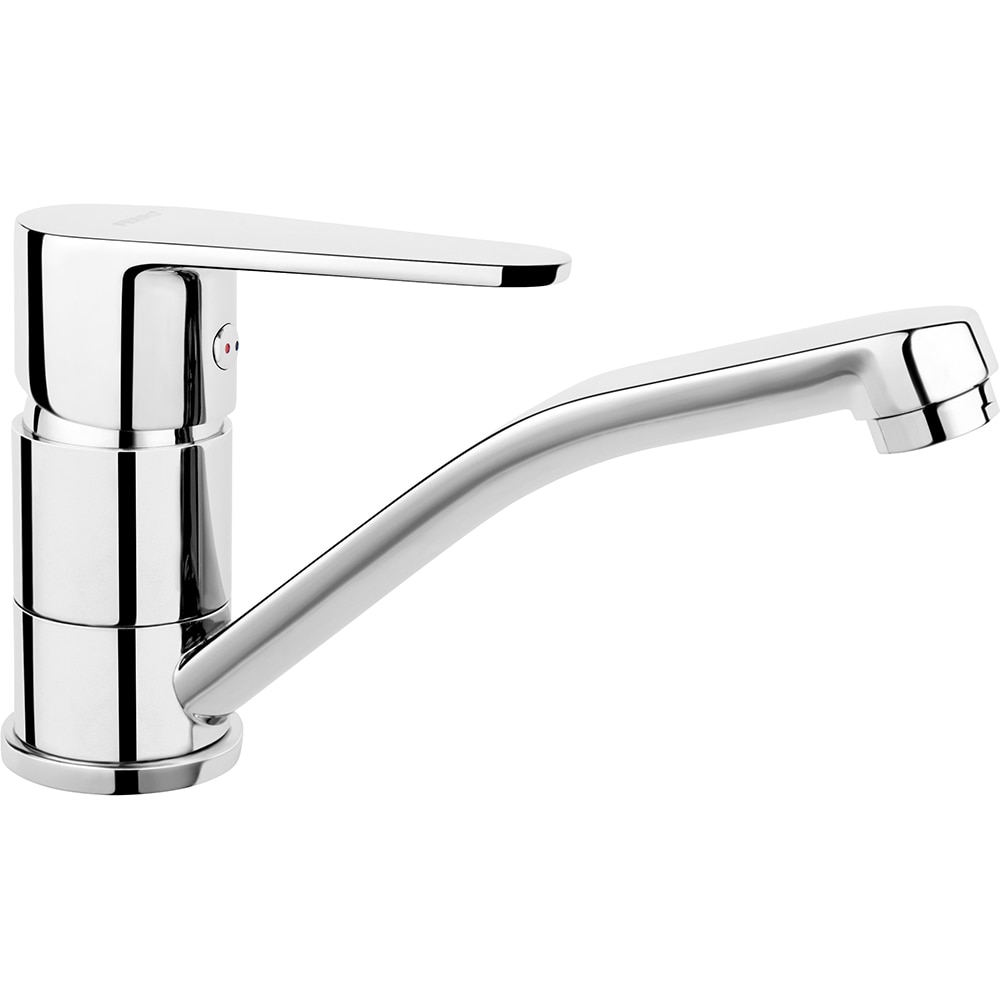 Baterie lavoar FERRO Algeo BAG2AA, alama sanitara, argintiu