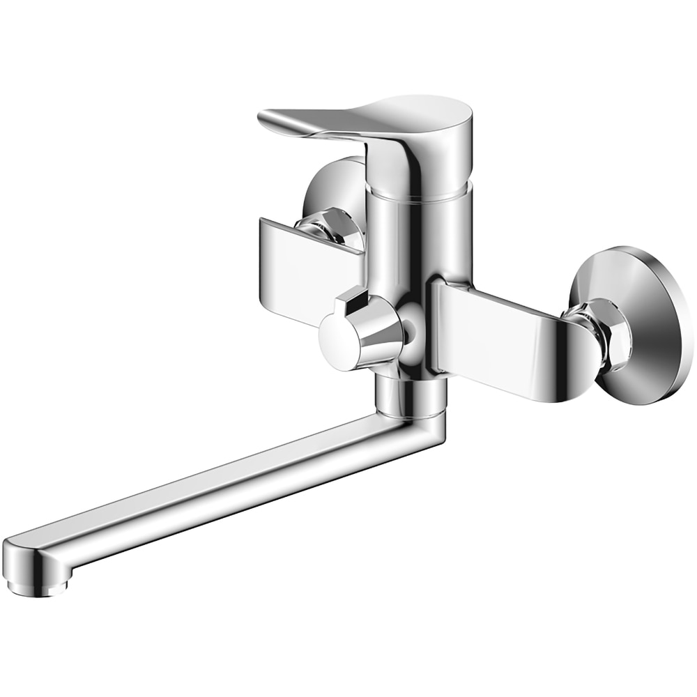 Baterie cada-dus SANOBI Lotus SL-07, alama, argintiu