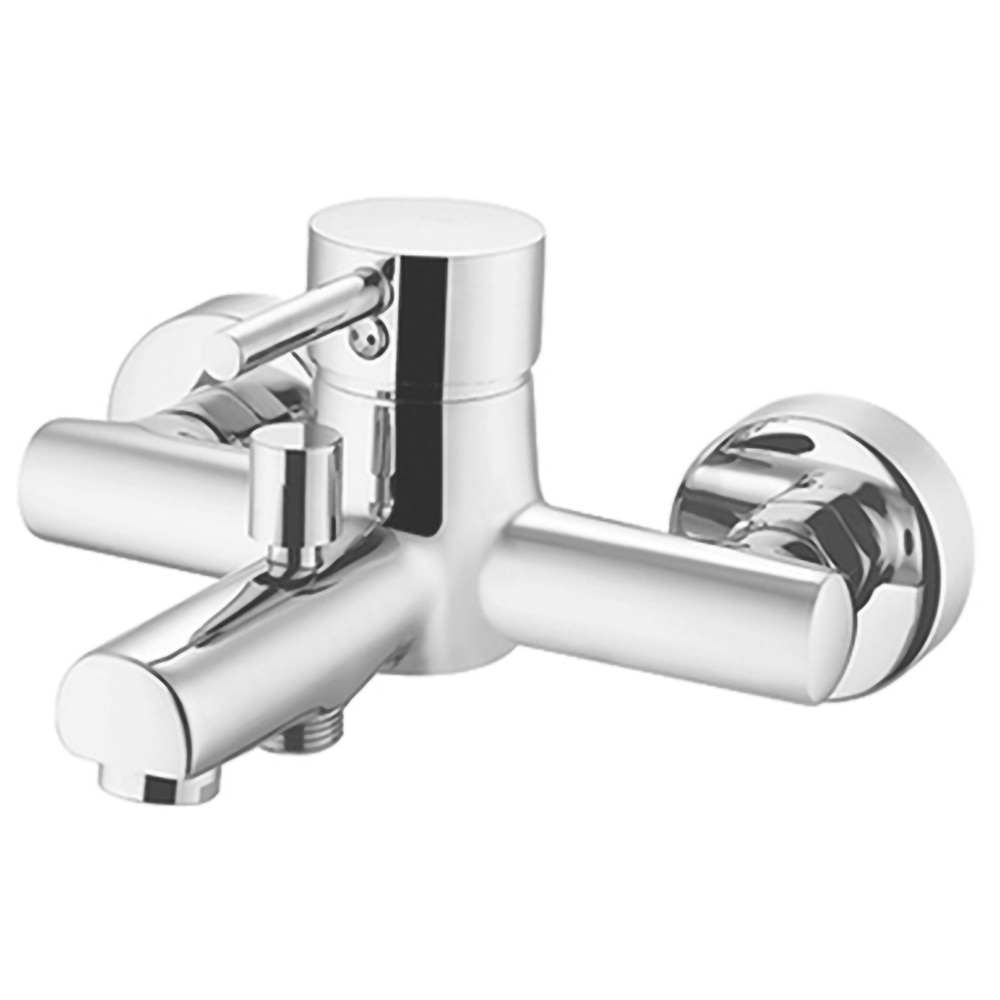 Baterie cada-dus SANOBI Nobila SN-02, alama, argintiu