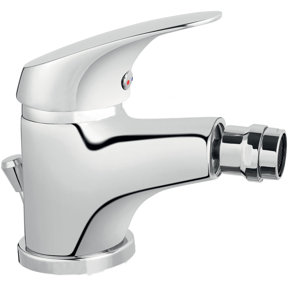 Baterie bideu FERRO Combo BCM6, alama sanitara, argintiu