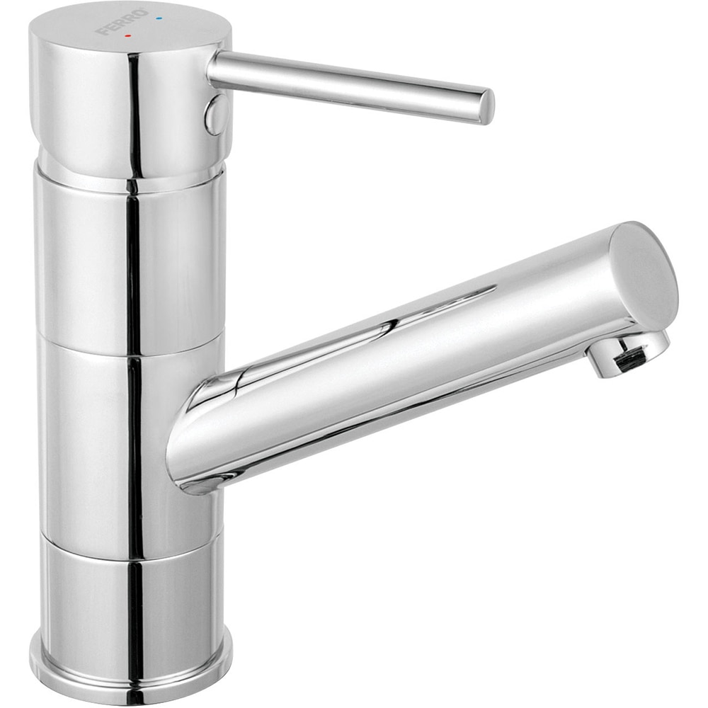 Baterie lavoar FERRO Linus BLX2A, alama sanitara, argintiu