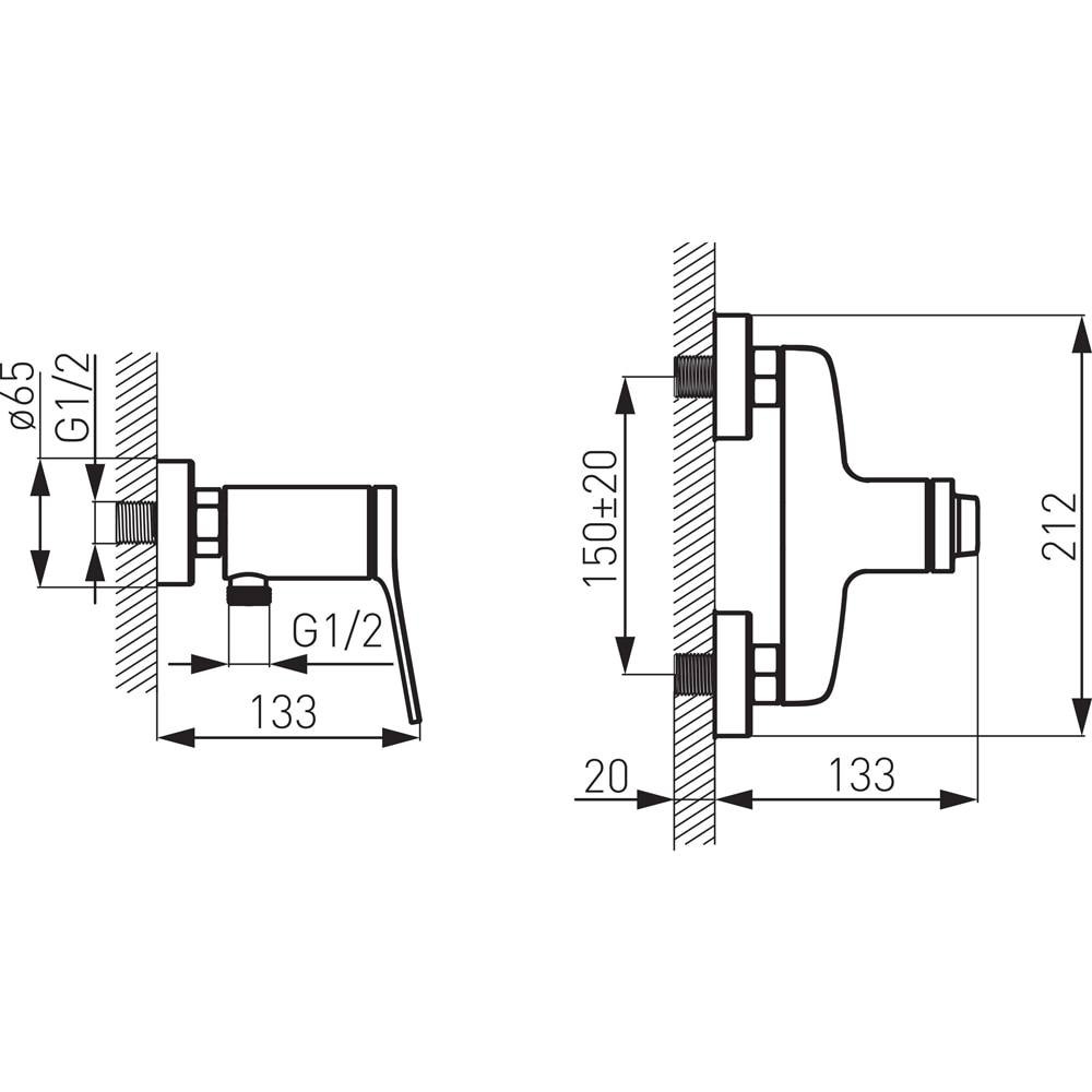 Baterie dus FERRO Nexus BNX7, alama sanitara, argintiu