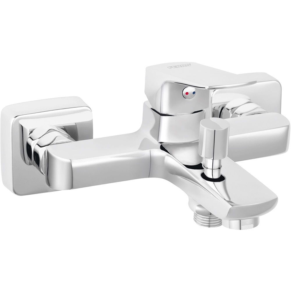 Baterie cada-dus FERRO Vitto Verdeline BVI1VL, alama sanitara, argintiu