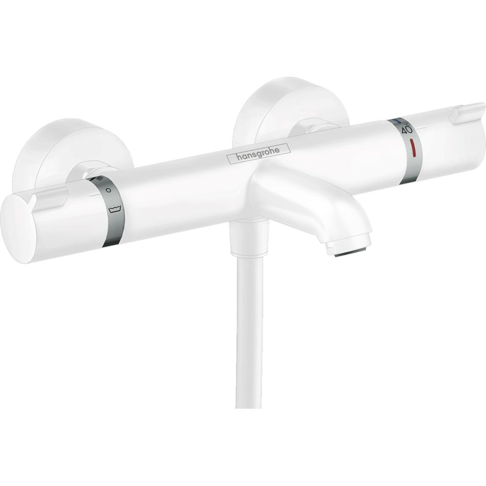 Baterie cada-dus HANSGROHE Ecostat Comfort 13114700, alama sanitara, alb