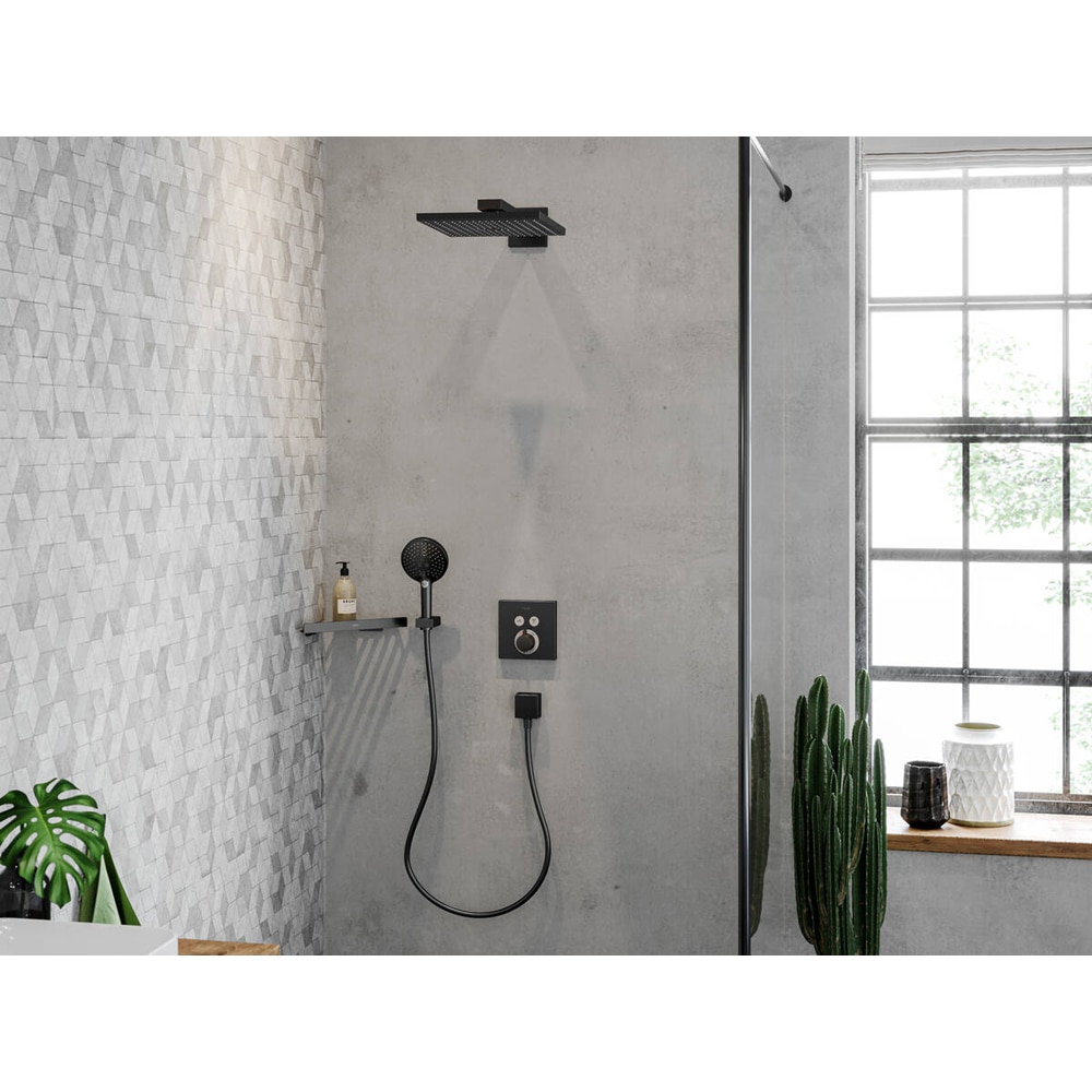Baterie cada-dus HANSGROHE Shower Select 15763340, alama sanitara, negru periat