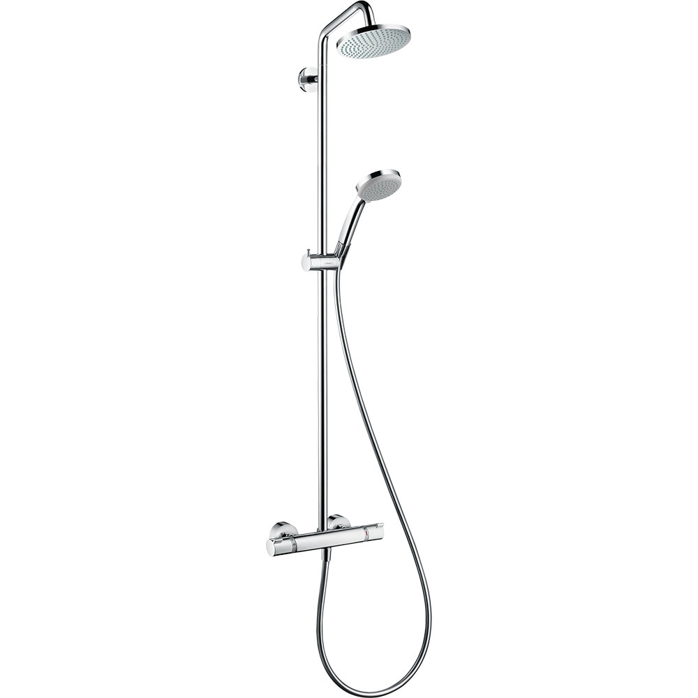 Sistem dus HANSGROHE Croma 160 27135000, termostat, 1 functie, crom