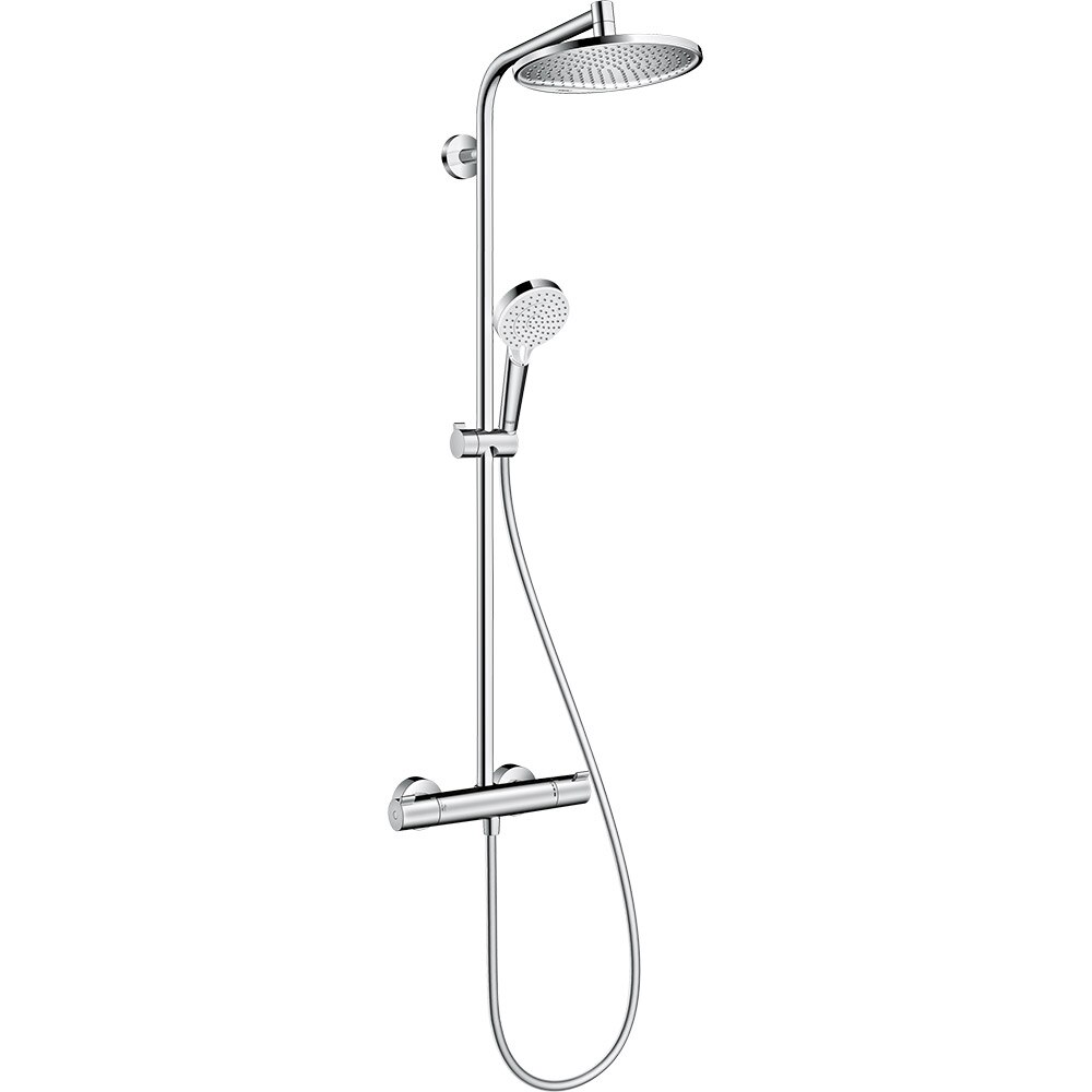 Sistem dus HANSGROHE Crometta S 240 27267000, 1 functie, crom