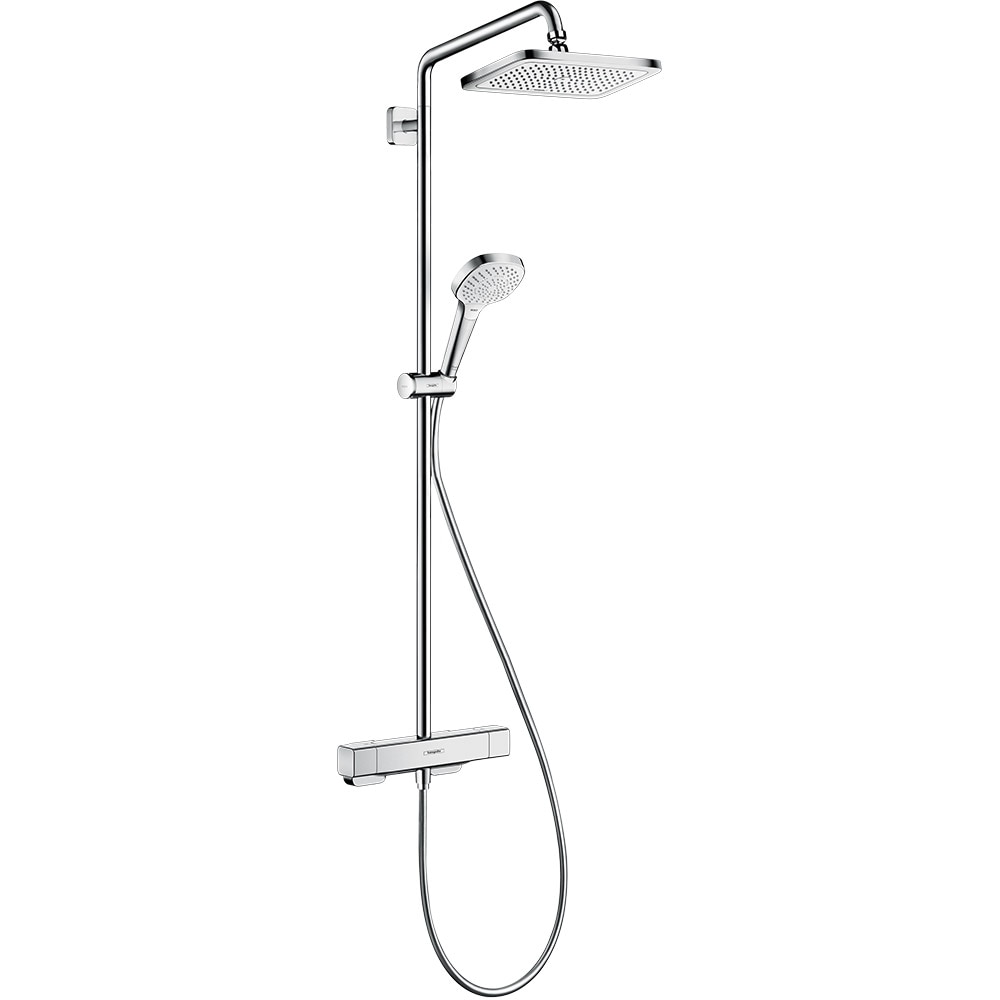 Sistem dus HANSGROHE Croma E 280 27630000, termostat, 2 functii, crom