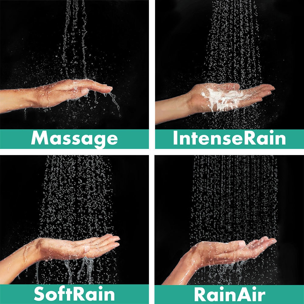 Sistem dus HANSGROHE Croma E 280 27630000, termostat, 2 functii, crom