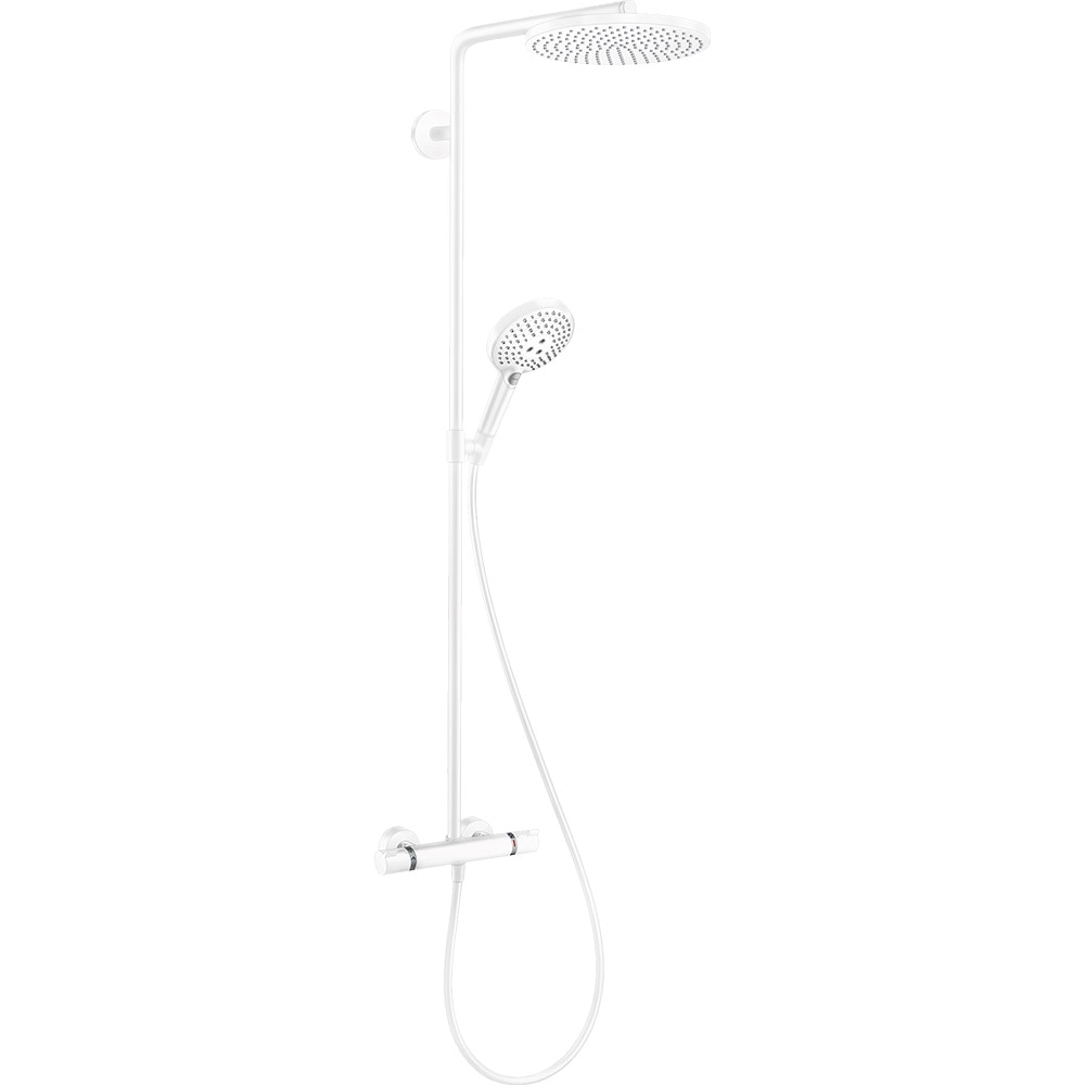Sistem dus HANSGROHE Raindance Select S 240 27633700, termostat, 1 functie, alb