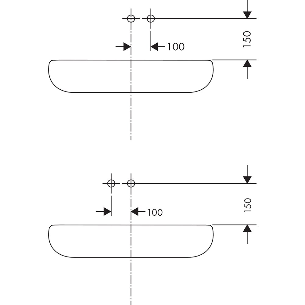 Baterie lavoar HANSGROHE Talis E 71734340, alama sanitara, negru periat