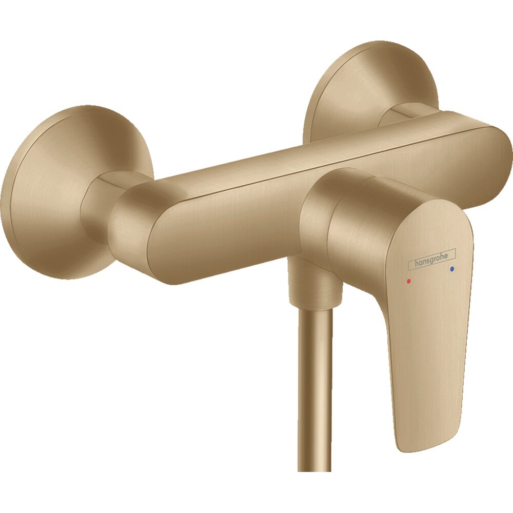 Baterie dus HANSGROHE Talis E 71760140, alama sanitara, bronz