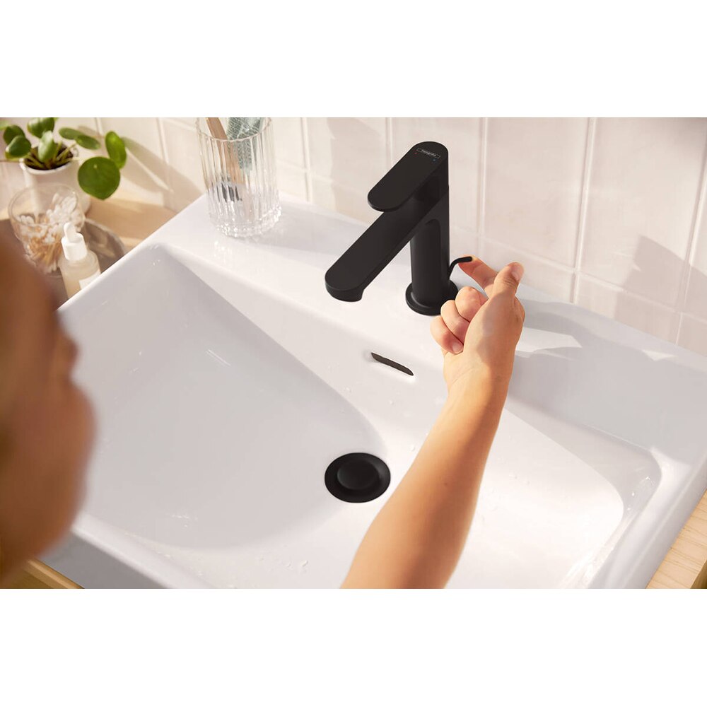 Baterie lavoar HANSGROHE Rebris 110 72517670, marimea S, alama sanitara, negru