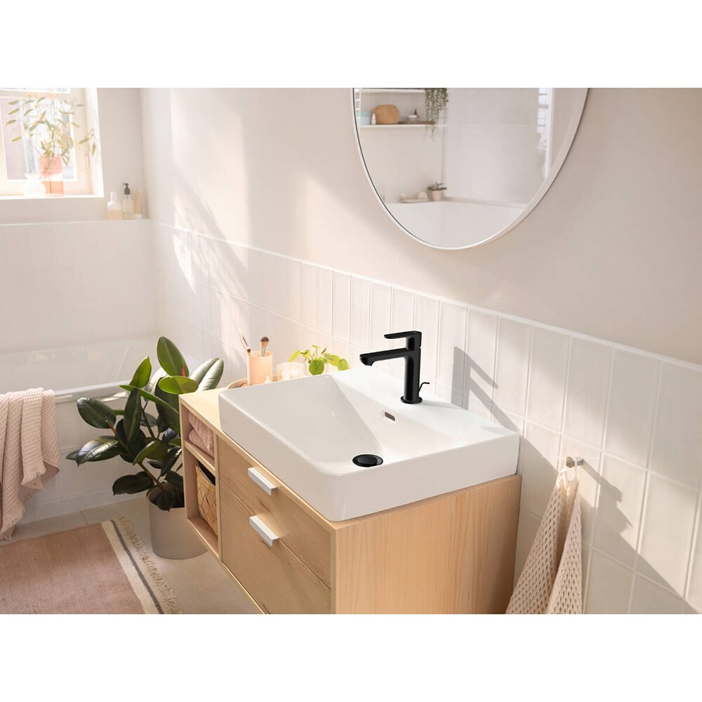 Baterie lavoar HANSGROHE Rebris 110 72517670, marimea S, alama sanitara, negru