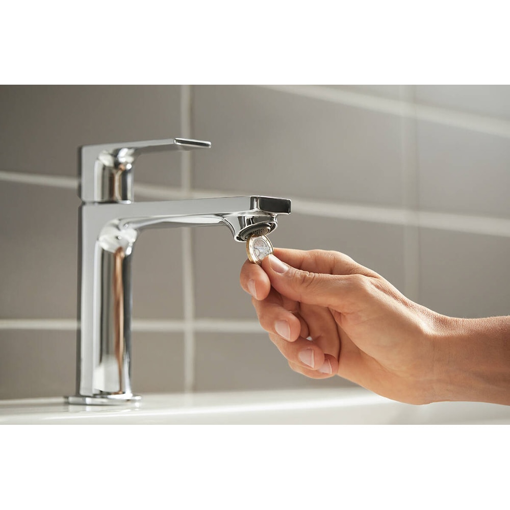 Baterie lavoar HANSGROHE Rebris E 110 Cool Start 72559000, alama sanitara, crom