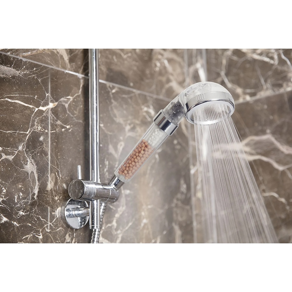 Para dus MEDIASHOP Aquadon ShowerHero M31320, 3 functii, cu minerale naturale, transparent-crom