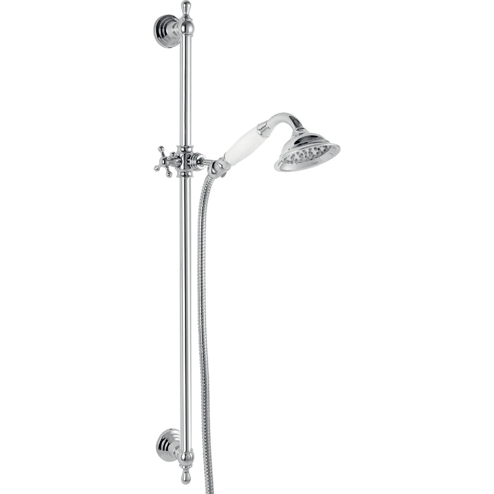 Set dus FERRO Retro N160, 1 functie, alb-crom